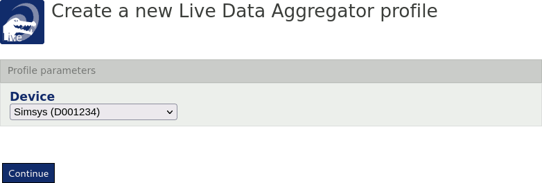 LiveDataAggregator logger selection