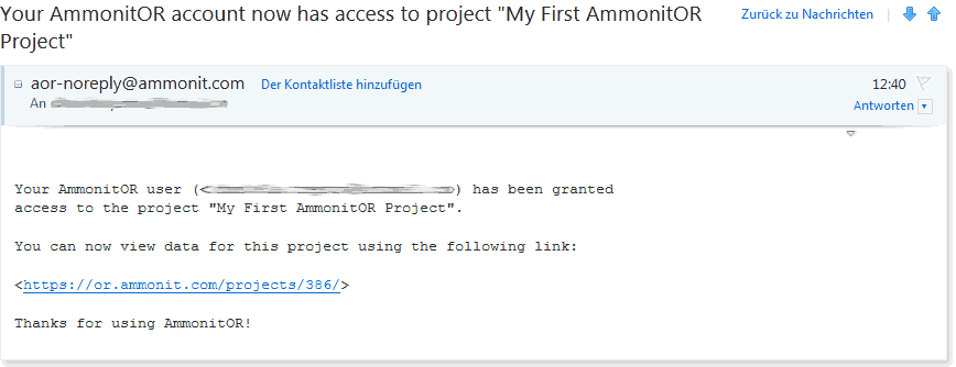 Invitation to a project
