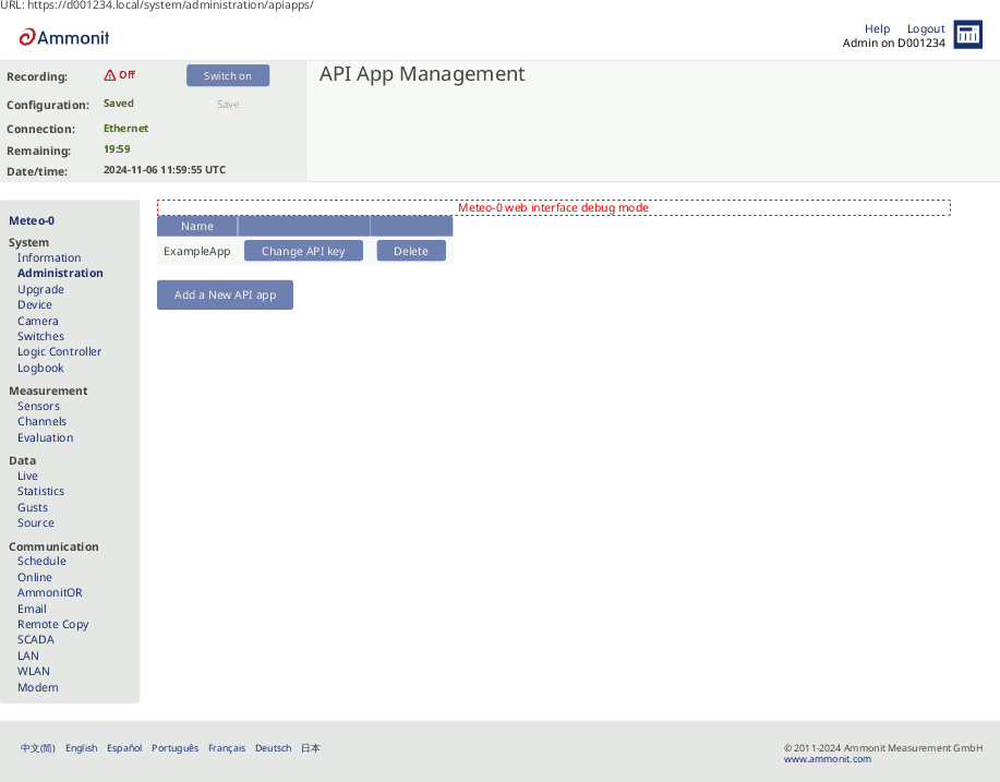 API App Management