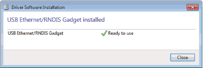 Screenshot of Windows Driver Software Installation