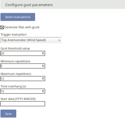 Picture of gusts menu