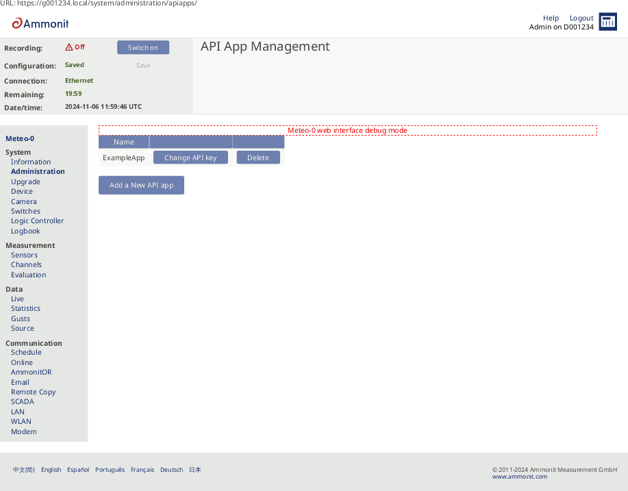 API App Management