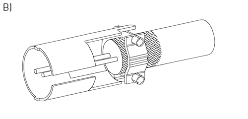 Cable with shield B